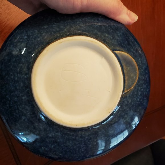 Decorative flat floral vase - Picture 2 of 2